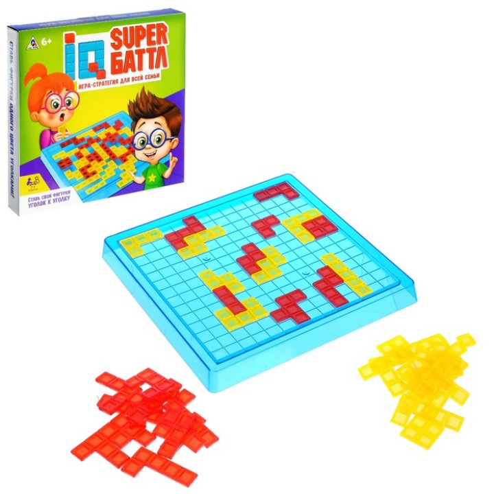 Лас Играс. 3303140 Настольная игра "IQ баттл" №SL-01408