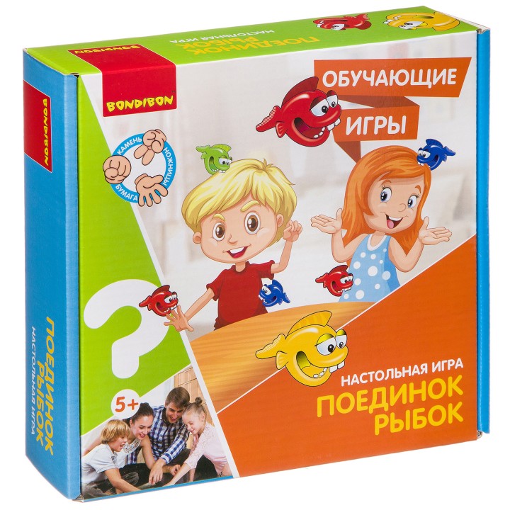 BONDIBON ВВ3149 Наст. игра "Поединок рыбок"