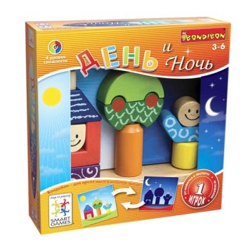 BONDIBON ВВ1058 Логич. игра "День и ночь" арт. SG 013 RU /48*