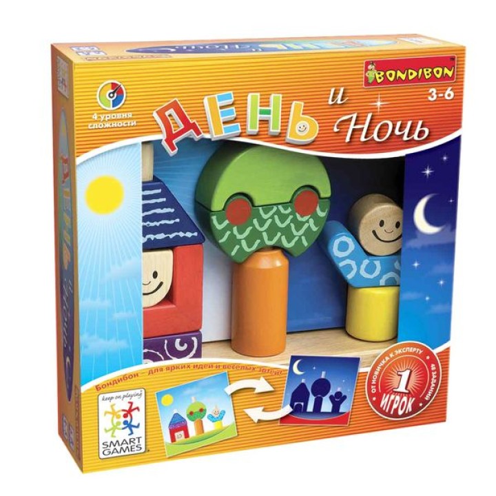 BONDIBON ВВ1058 Логич. игра "День и ночь" арт. SG 013 RU /48*