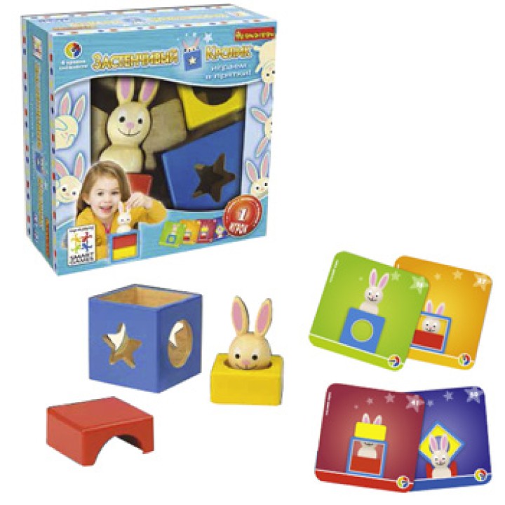 BONDIBON ВВ0947 Логич. игра "Застенчивый кролик" арт. SG 017 RU /24