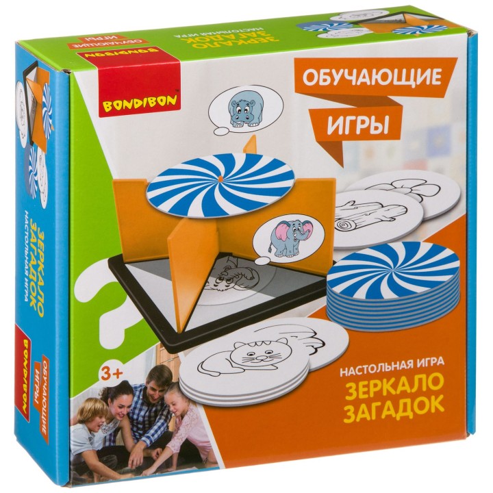 BONDIBON ВВ3453 Настольная игра "Зеркало загадок"