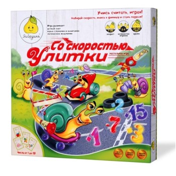ЯиГрушка. 59878 Настольная игра "Со скоростью улитки" 2.0