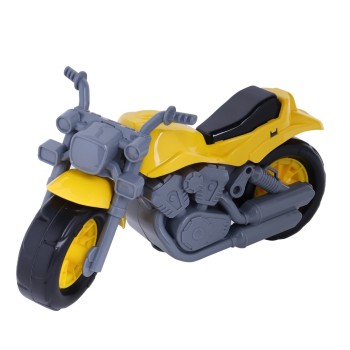 Рыжий кот. Мотоцикл "Круизер желтый" арт.И-3403