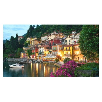 Рыжий кот. Холст 30х40 арт.Х-7614 с красками по номерам "Милый рыбацкий городок"