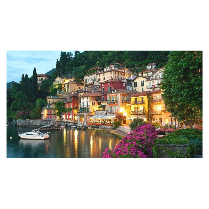 Рыжий кот. Холст 30х40 арт.Х-7614 с красками по номерам "Милый рыбацкий городок"