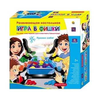 *Рыжий кот. Наст. развивающая игра "Игра в фишки" арт. ИН-0405