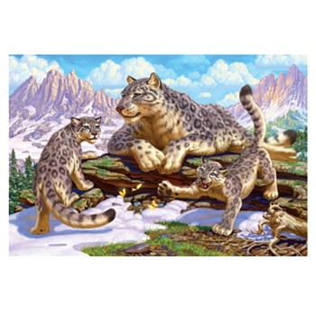 Рыжий кот. Холст 40х50 арт.Х-8413 с красками по номерам "Барсы"