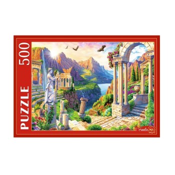 Рыжий кот. Пазлы 500 эл. арт.2918 "Античный город"