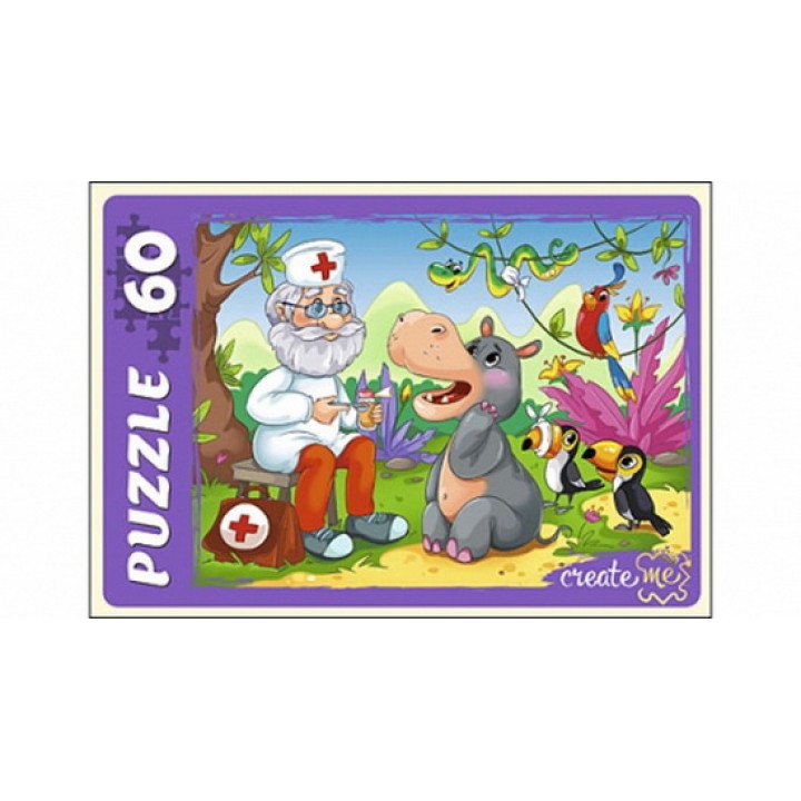 Рыжий кот. Пазлы 60 эл. арт.7224 "Сказка" № 36"