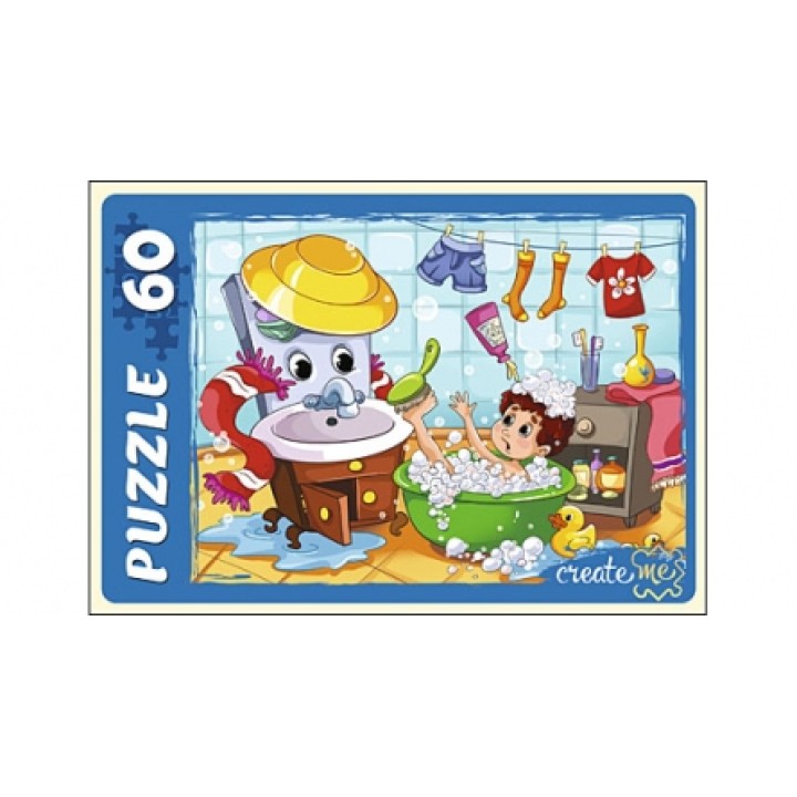 Рыжий кот. Пазлы 60 эл. арт.7226 "Сказка № 38"