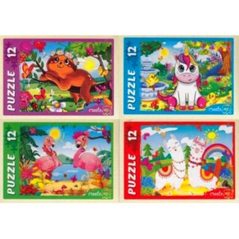 Рыжий кот. Пазлы 12 эл. арт.5625 "Волшебный картинки №2"