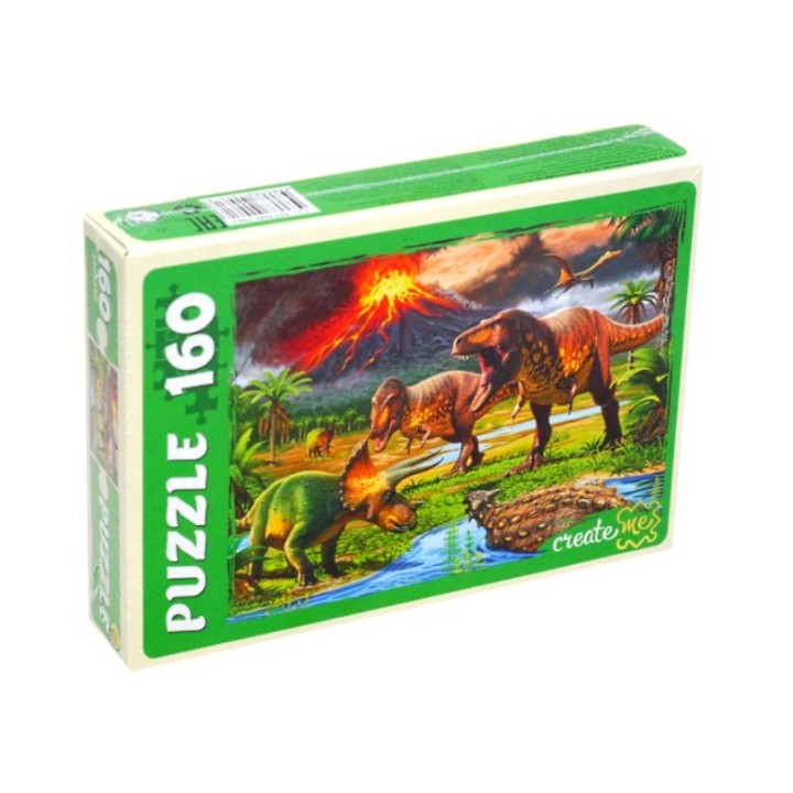 Рыжий кот. Пазлы 160 эл. арт.2961 "Мир динозавров №15"