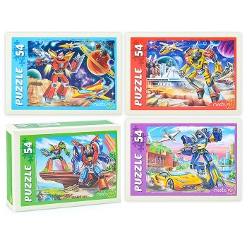 Рыжий кот. Пазлы 54 эл. арт.2619 "Эпоха трансформеров"