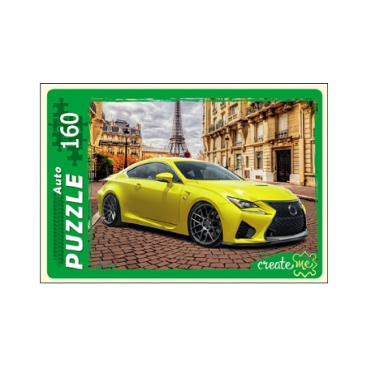 Рыжий кот. Пазлы 160 эл. арт.7246 "Люксовый автомобиль"