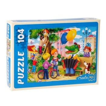 Рыжий кот. Пазлы 104 эл. арт.8736 "Веселая история №1"