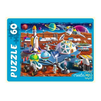 Рыжий кот. Пазлы 60 эл. арт.7646 "Космодром"