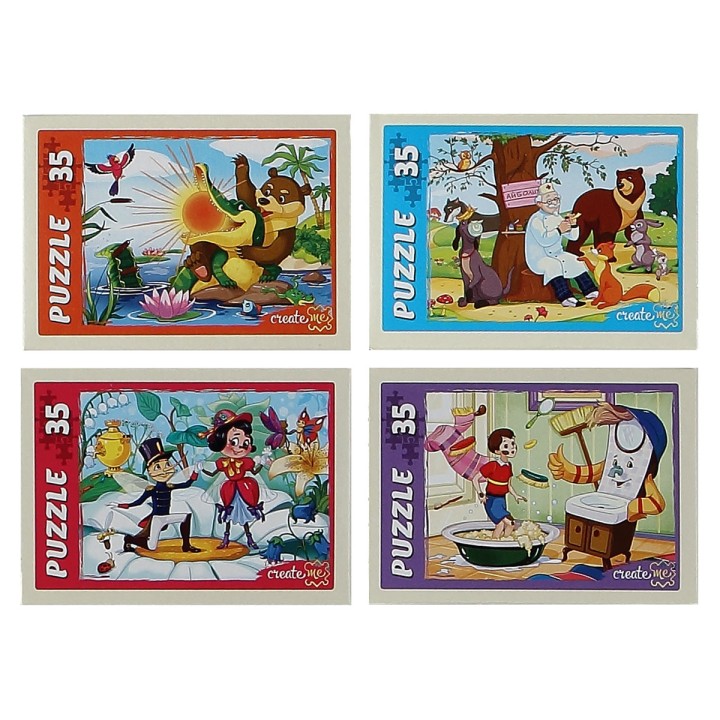 Рыжий кот. Пазлы 35 эл. арт.3251 "Самые лучшие сказки"