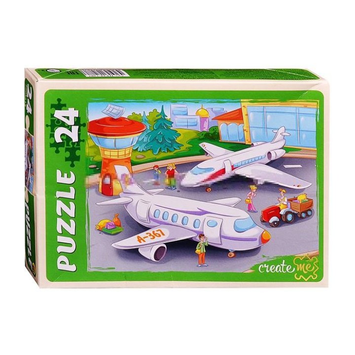 Рыжий кот. Макси-пазлы 24 эл. арт.7287 "Аэропорт"