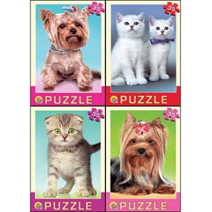 Рыжий кот. Пазлы 35 эл. арт.3254 "Домашние любимцы" /32