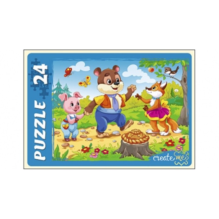 Рыжий кот. Макси-пазлы 24 эл. арт.7290 "Каравай"