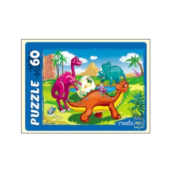 Рыжий кот. Пазлы 60 эл. арт.5914 "Динозавры"