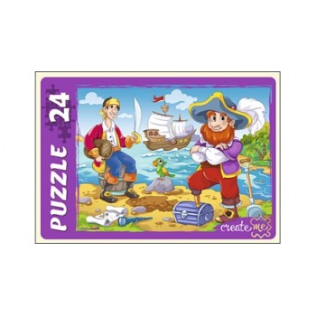 Рыжий кот. Макси-пазлы 24 эл. арт.7293 "Пираты"