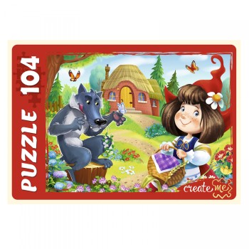 Рыжий кот. Пазлы 104 эл. арт.9829 "Любимые сказки №18"