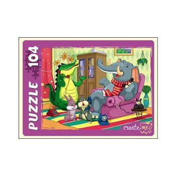 Рыжий кот. Пазлы 104 эл. арт.2629 "Сказка №6"