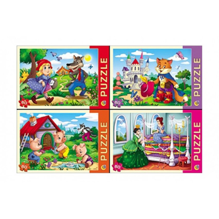 Рыжий кот. Пазлы 80 эл. арт.0218 "В сказочном мире" /16