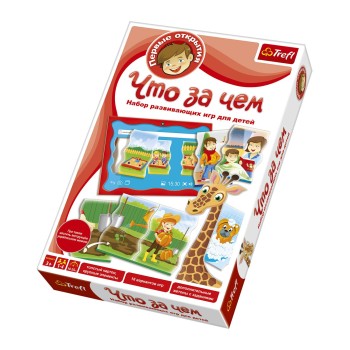 Trefl. Развивающий набор арт.01254 "Что за чем"