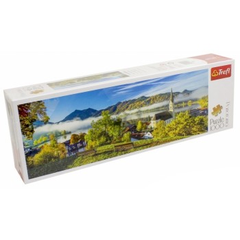 Trefl. Пазл 1000 арт.29035 "На берегу озера, Шлирзе" панорамные