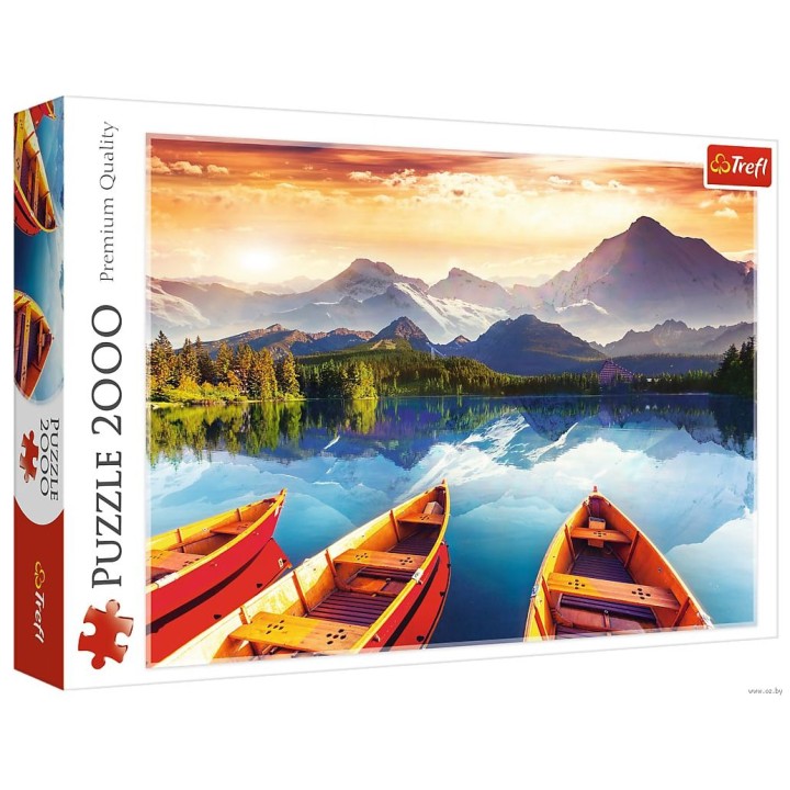 Trefl. Пазл 2000 арт.27096 "Озеро Кристал"