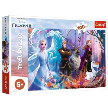 Trefl. Пазл 100 арт.16366 "Холодное сердце 2. Волшебство Фрозен"