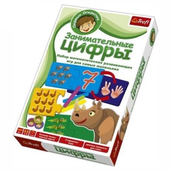 Trefl. Развивающий набор арт.01103 "Занимательные Цифры"