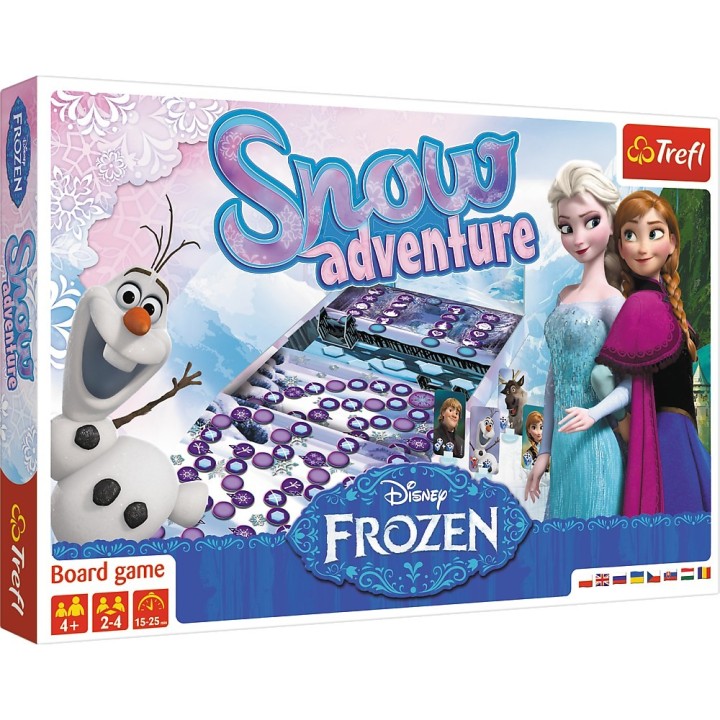Trefl. Настольная игра арт.01292 "Снежное Приключение "Холодное Сердце"