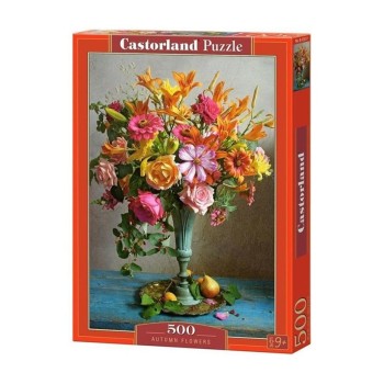 Castorland. Пазл 500 арт.B-53537 "Осенние цветы"