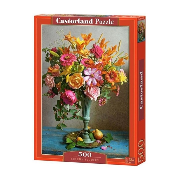Castorland. Пазл 500 арт.B-53537 "Осенние цветы"