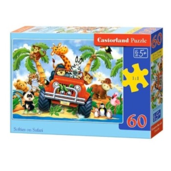 Castorland. Пазл 60 MIDI арт.B-06793 "Сафари"
