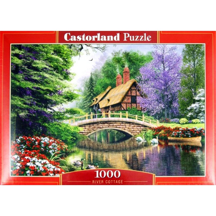 Castorland. Пазл 1000 арт.C-102365 " Дом у реки" /14