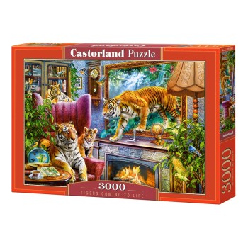 Castorland. Пазл 3000 арт.C-300556 "Тигры возвращаются к жизни"