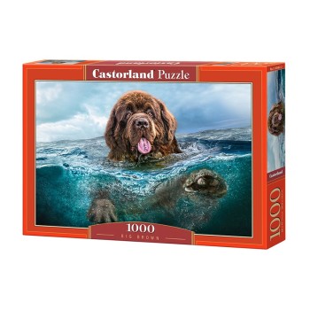 Castorland. Пазл 1000 арт.C-103478 "Пес в воде"