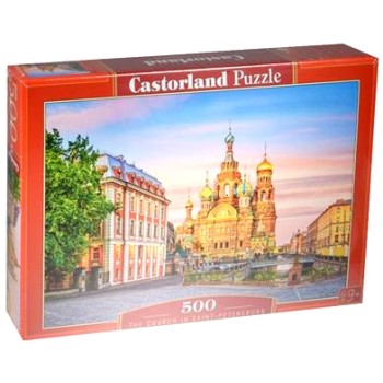 Castorland. Пазл 500 арт.B-52257 "Храм в Санкт-Петербурге"