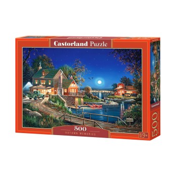 Castorland. Пазл 500 арт.B-53421 "Осенние воспоминания"