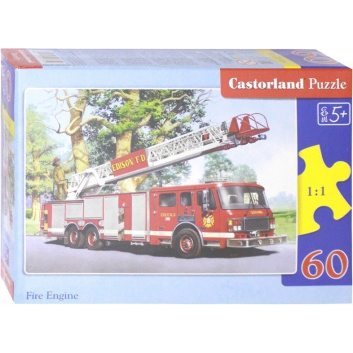 Castorland. Пазл 60 MIDI арт.B-06359 "Пожарная команда"