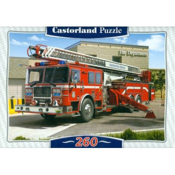 Castorland. Пазл 260 MIDI арт.B-26760 "Пожарная машина" (плотная коробка)
