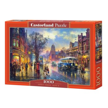 Castorland. Пазл 1000 арт.C-104499 "Abbey road 1930 years"