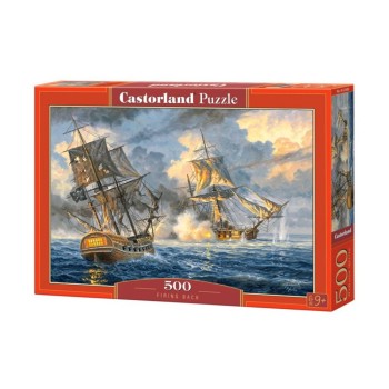 Castorland. Пазл 500 арт.B-53483 "Морская баталия"