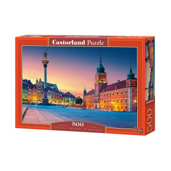Castorland. Пазл 500 арт.B-52486 "Замковая площадь.Варшава"