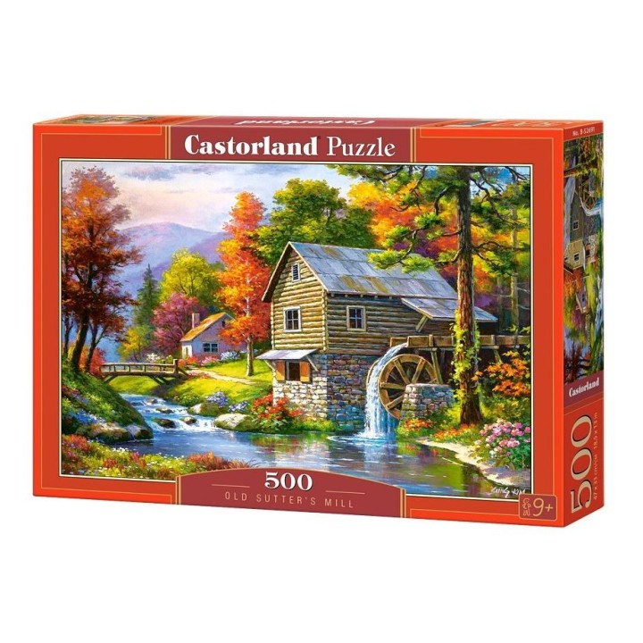 Castorland. Пазл 500 арт.B-53490 "Мельница у пруда"